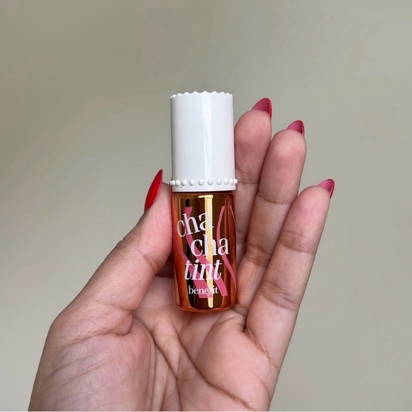 New Full Size Benefit Cosmetics Lips and Cheeks Cha Cha Tint - Picture 5 of 5